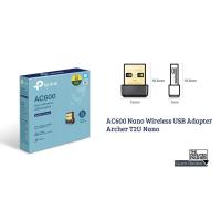 TP-LINK ARCHER T2U NANO AC600 2.4GHz 200Mbps+5GHz 433 Mbps,USB 2.0 NANO DUAL BAND WiFi USB ADAPTÖR